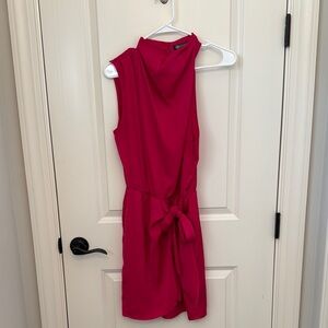 Vibrant Pink Sleeveless Sheath‎ Mini Dress for Cocktail